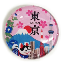 ガラスマグネット メモクリップにいかがでしょう